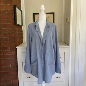 Nine West Vintage America Jeans Womens Button-down Shirt